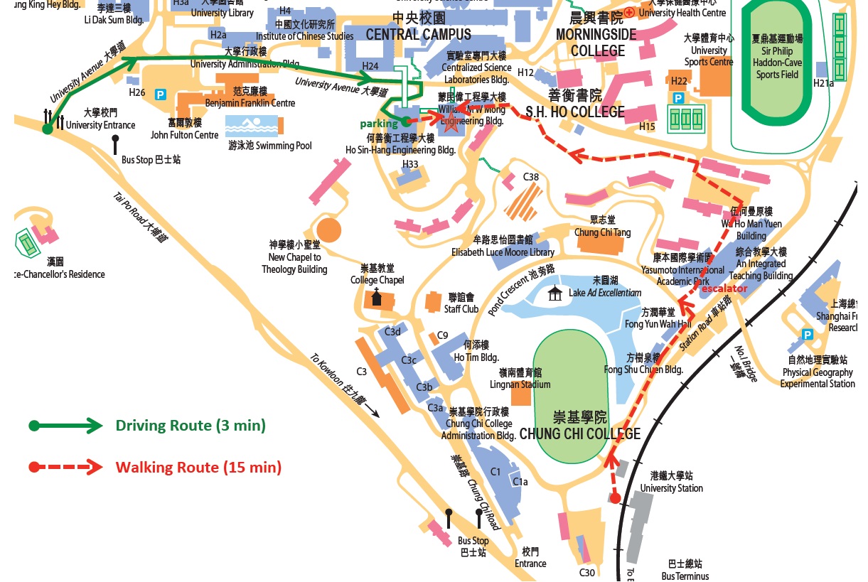 CUHK Map