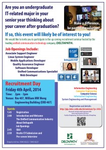 Deltapath Recruitment Day for UST Deltapath Recruitment Day for UST